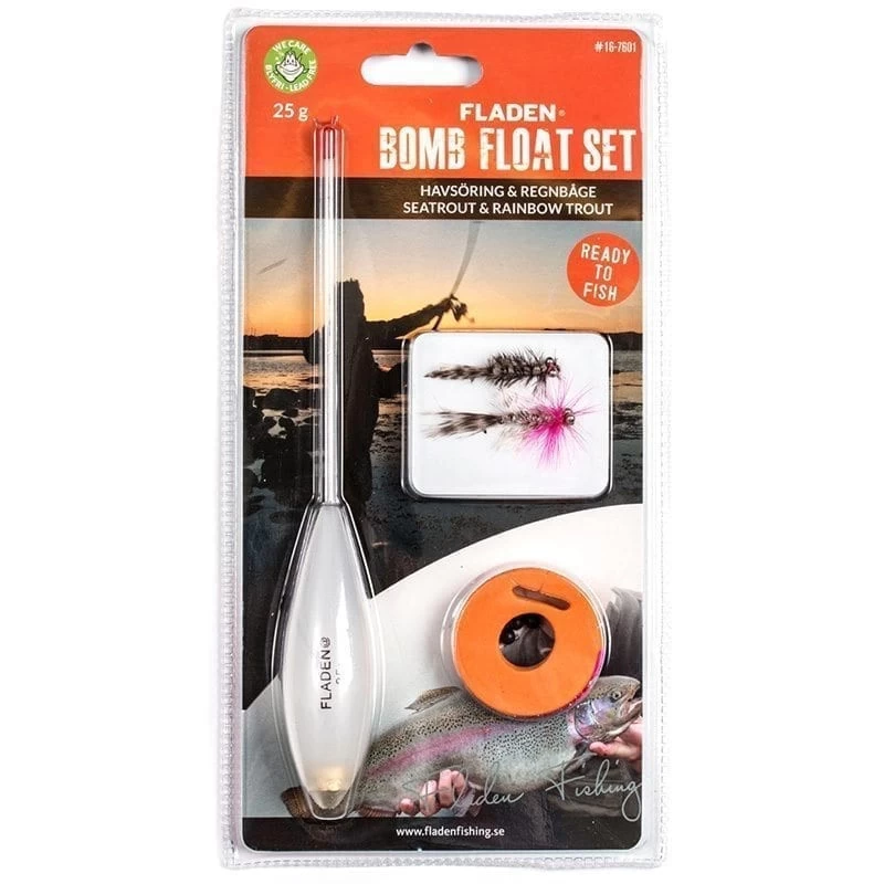 FLADEN Bomb Float Set Seatrout & Rainbow Trout - 25g