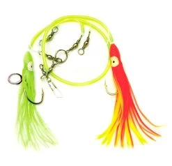 Behr Starkes Naturködervorfach 2 Oktopusen Fluo + Gelb-rot