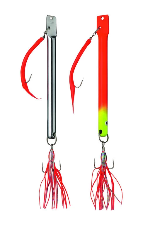 FLADEN SKREI Pilker Mit Makkbeihänger Bleifrei – Bild 2