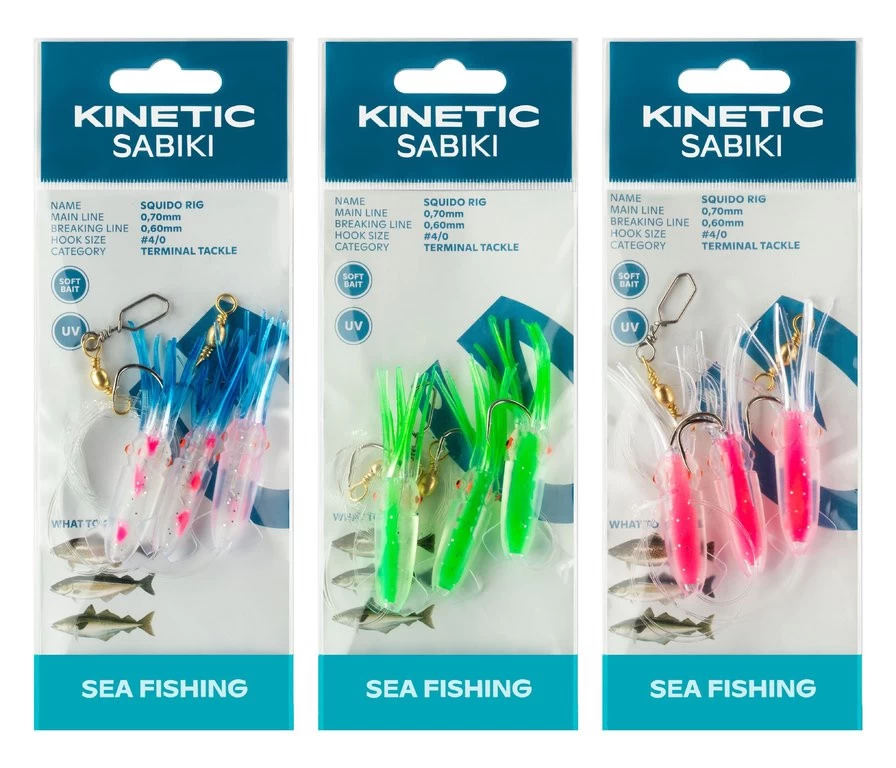 Kinetic Sabiki Squido Rig - Vorfach – Bild 5