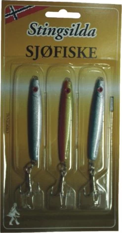SOLVKROKEN Stingsild Classic Pilker 3er