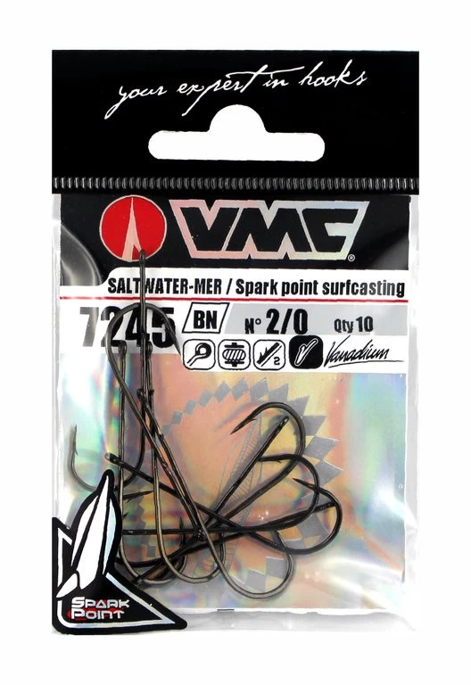 VMC 7245BN Spark Point Surfcasting Einzelhaken
