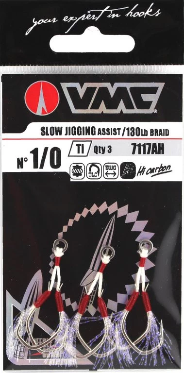 VMC Light Jigging Assist Hook 7117AH - Beifängerhaken – Bild 2