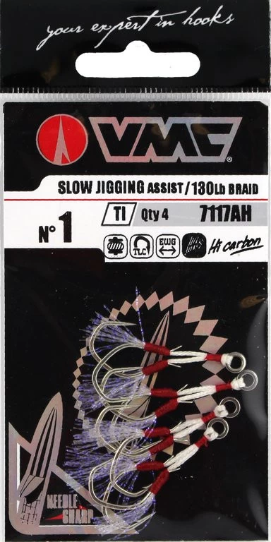 VMC Light Jigging Assist Hook 7117AH - Beifängerhaken