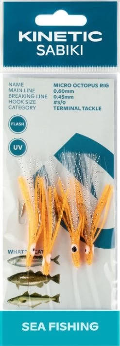 Kinetic Sabiki Micro Octopus Rig - Vorfach