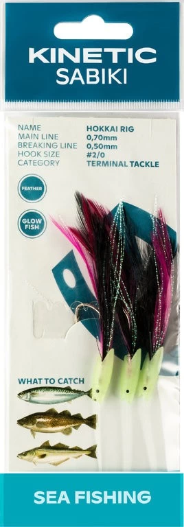 Kinetic Sabiki Hokkai Rig 2/0 - Vorfach
