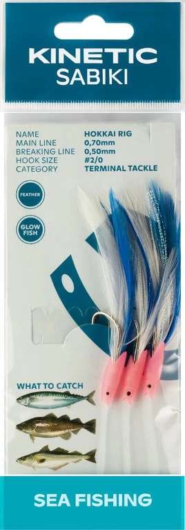 Kinetic Sabiki Hokkai Rig 2/0 - Vorfach – Bild 4