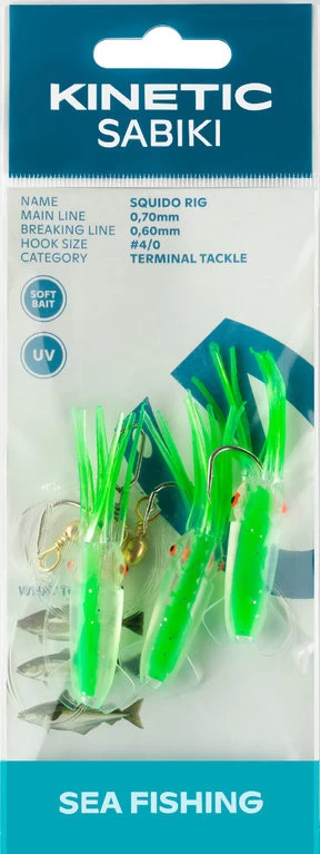 Kinetic Sabiki Squido Rig - Vorfach – Bild 3