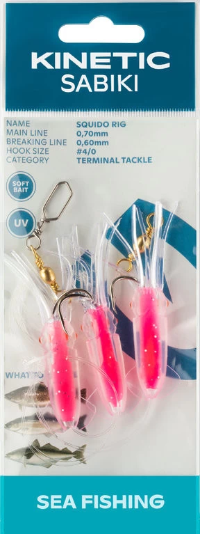 Kinetic Sabiki Squido Rig - Vorfach – Bild 4
